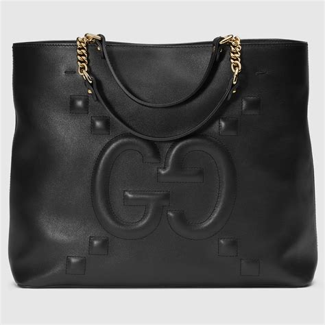 gucci gg embossed shoulder bag|Gucci embossed leather handbags.